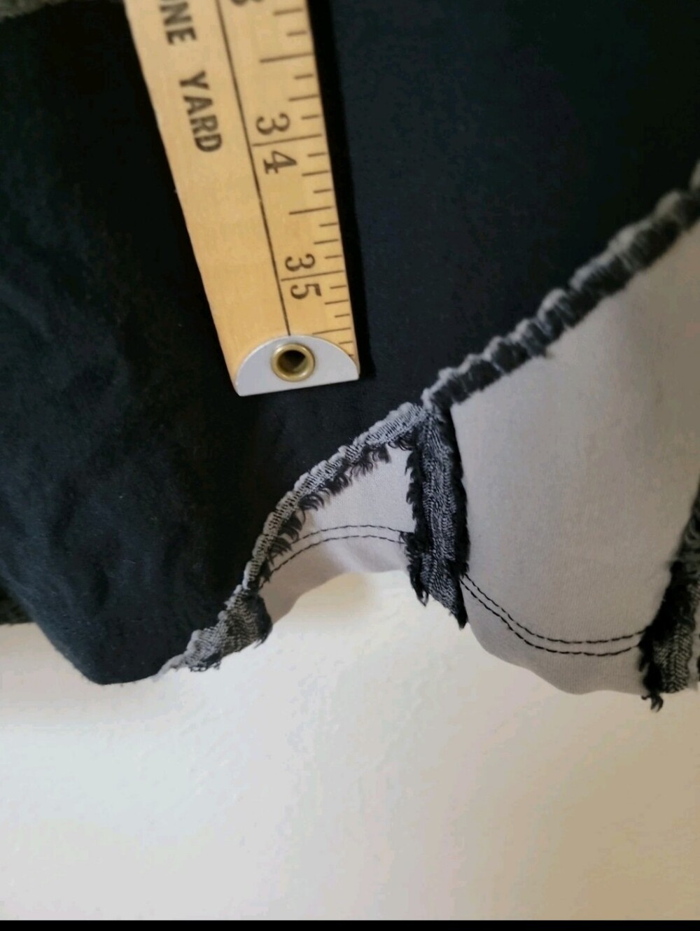 Vintage Y2k Black & Gray Patchwork Maxi Skirt Fold Over Waistband - Picture 8 of 12
